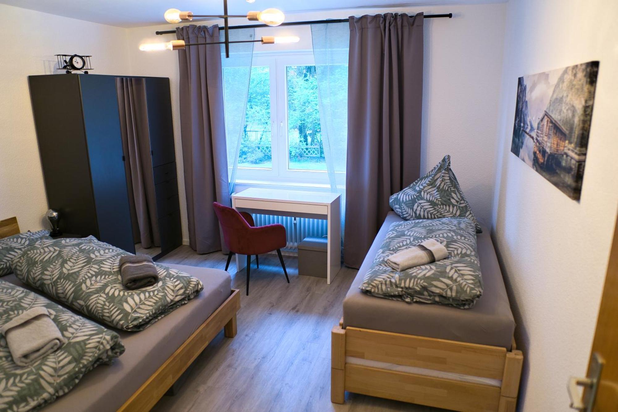 Stilvolle 2 Schlafzimmer Apartments Heidegarten, Osterheide, Zentrum Schneverdingen Luaran gambar